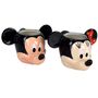 3D Motivtasse Kopf Mickey Mouse Minnie Mouse Keramiktasse Geschenkbox