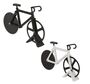 Pizzaschneider Fahrrad mit Fahrradst�nder Edelstahl Kunststoff Pizzaroller