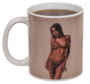 Tasse Stripper Girl Motiv 350ml aus Steingut Farbwechseltasse