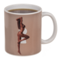 Tasse Stripper Girl Motiv 350ml aus Steingut Farbwechseltasse