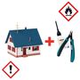 Faller H0 195601 Promotion-Set Bastelhaus (wei�/grau) 1:87