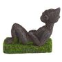 Dekofigur Aquarium Gargoyles mit Moos ca. 11x5x9 cm