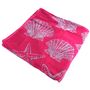 Badetuch ca. 90 x 170 cm Dusch - und Strandtuch Seesterne Muscheln