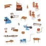 Faller H0 180620 Landwirtschaftliches Zubeh�r Set 1:87