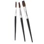 Pinselset Ausbesserungspinsel Set 3tlg. Gr��e 4, 6 und 8 dunkle Borsten
