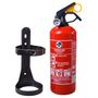 Feuerl�scher ABC Pulver 1 kg mit Halterung von -30-C bis +60-C Klasse A B C