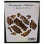 Aquarium Deko Set Drachenstein 11 Steine zwischen 6 und 16 cm f�r 80L Becken