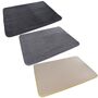 Badematte Microfaser 50x70 cm mit rutschhemmender R�ckseite in 3 Farben