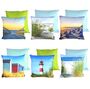 Outdoor Kissen 45x45cm wasserabweisend Stuhlkissen K�stenmotive
