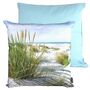 Outdoor Kissen 45x45cm wasserabweisend Stuhlkissen K�stenmotive