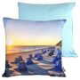 Outdoor Kissen 45x45cm wasserabweisend Stuhlkissen K�stenmotive