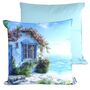 Outdoor Kissen 45x45cm wasserabweisend Stuhlkissen Urlaubsmotive