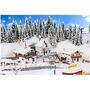 Faller H0 190142 Aktion Set Winter in den Bergen Bausatz 1:87