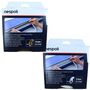 D-Profil Gummidichtung 6m 9mm f�r T�ren und Fenster wei� und braun
