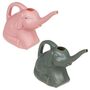 Gie�kanne Elefant 2 L aus Kunststoff rosa oder grau ca. 29x11x20 cm