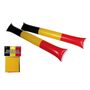 Klatschstangen aufblasbar Belgien Flagge 2 St�ck ca. 60 cm 