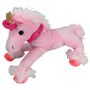 Einhorn Pferd rosa pink Pl�schfigur Pl�sch Kuscheltier Teddy Stofftier 35 cm 