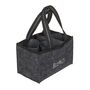 Filztasche SIXPACK Biertasche 6 Flaschen anthrazit Flaschentr�ger Bier