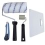 Vlies Tapezier Set 4 Teilig Kleisterrolle, Andr�ckrolle, Andr�ckspachtel, Cutter 