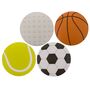 Tischunterlage Sportb�lle 39 cm Durchmesser Platzdeckchen Unterlage Malen Essen