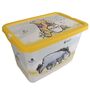 Aufbewahrungsbox 7 L mit Deckel 29x19x19 cm aus Kunststoff Winnie Pooh 