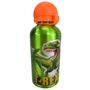 Aluminium Trinkflasche f�r Kinder 400 ml Dinosaurier mit Kappe