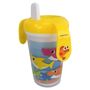 Baby Shark Trinklernbecher 230 ml mit Trinkschnabel und Griffen