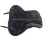 USG Sattelunterlage mit Kunstfell Optik aus Baumwolle und Webpelz Sattelpad 