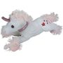 Einhorn Pferd wei� rosa Pl�schfigur Pl�sch Kuscheltier Teddy Stofftier 35 cm 
