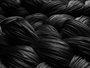 Fadenvorhang 200 cm x 300 cm (BxH) schwarz