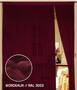 Fadenvorhang 150 cm x 300 cm (BxH) bordeaux