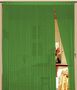 Fadenvorhang 150 cm x 300 cm gr�n in B1 schwer entflammbar