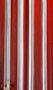 Fadenvorhang Rot-Wei�-Rot 90 cm x 240 cm in B1 schwer entflammbar