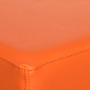 Sitzw�rfel Orange Ma�e: 35 cm x 35 cm x 45 cm