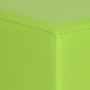 Sitzw�rfel Hellgr�n Ma�e: 43 cm x 43 cm x 51 cm