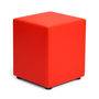 Sitzw�rfel Rot Ma�e: 43 cm x 43 cm x 51 cm