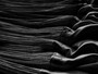 Fadenvorhang 150 cm x 650 cm schwarz in B1 schwer entflammbar