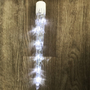 LED-Lichterkette mit 20 Eiszapfen 100 LED 8 Licht-Funktionen kaltwei�