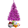 Weihnachtsbaum 180 cm inkl St�nder Lila / Pink