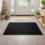 Schmutzfangmatte Fu�matte Schmutzmatte T�rmatte Matte 80x180cm schwarz