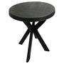 Gartentisch Balkontisch Bistrotisch Tisch rund Anthrazit 70xH72cm