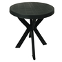 Gartentisch Balkontisch Bistrotisch Tisch Rund Gr�n Don 70xH72cm