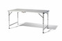 XXL Campingtisch Outdoortisch Gartentisch klappbar Alu 120x60x58/70cm