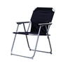 Camping - Klappstuhl Gartenstuhl Stoff Oxfort Metall Schwarz  