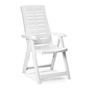 5tlg Kunststoff Sitzgarnitur Gartengarnitur Outdoor Wei� Klappst�hle