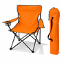 Anglersessel mit Getr�nkehalter und Tasche Orange
