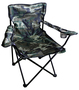 Anglersessel Campingstuhl mit Getrnkehalter und Tasche Camouflage