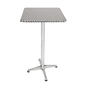 Bistrogarnitur 3-teilig Aluminium - Textilen / Lime