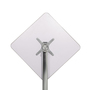 Bistrogarnitur 3-teilig Aluminium - Textilen / Lime