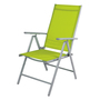 Bistrogarnitur 3-teilig Aluminium - Textilen / Lime